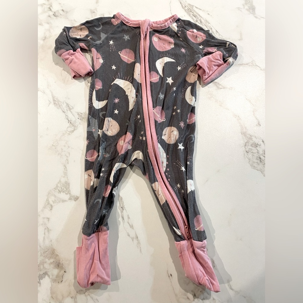 Little Sleepies Newborn To the moon and back Zippy